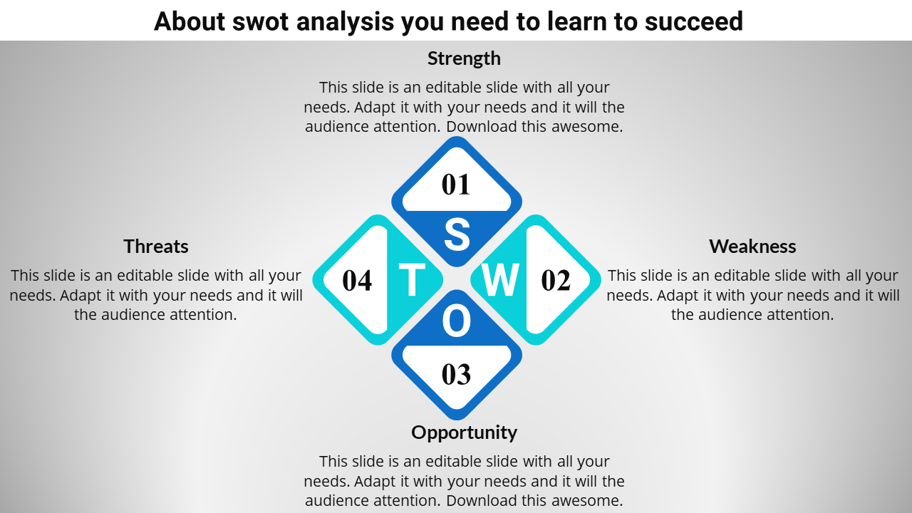 Gold star Swot Analysis Download-Diamond Model presentation
